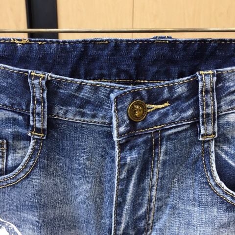 Quần jeans nam DG in hình đẹp