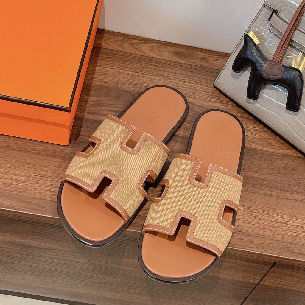 DÉP NAM HERMES* LIKE AUTH 1:1 QUAI VẢI LÓT DA BÊ XỊN ĐẸP