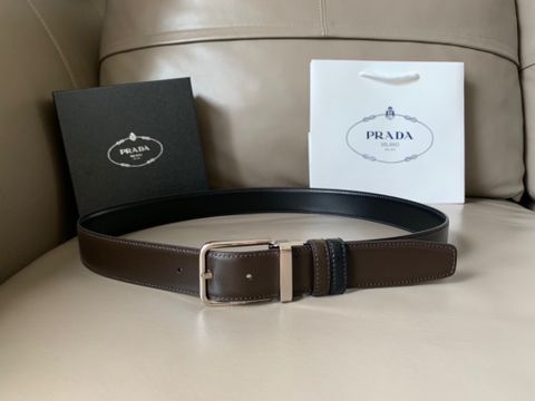 Belt nam PRADA đẹp dùng đc 2 mặt