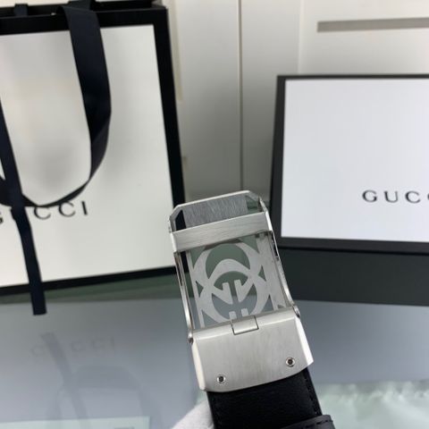 Belt nam GUCCI vân cá sấu 3,5cm