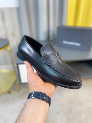 Giày âu lười zegna* da bò lỳ mềm kiểu đơn giản đẹp lịch lãm SIÊU CẤP