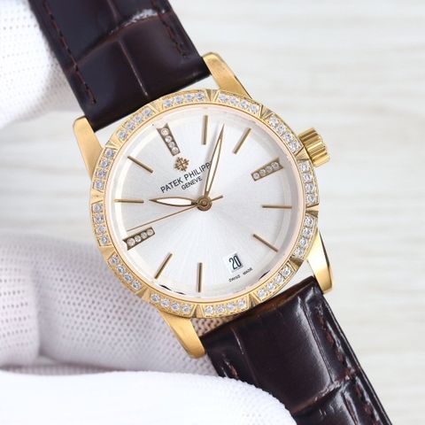 Đồng hồ nữ Patek Philippe Classic Series 36mm dây da SIÊU CẤP