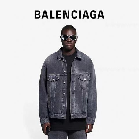 Áo khoác jeans nam Balenciaga* cao cấp