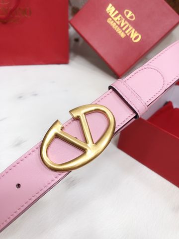 Belt nữ VALENTINO dây da bò bản 3cm rất nhiều màu đẹp mặt vàng mờ