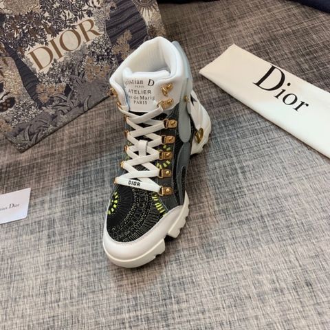 Sneaker dior nam nữ cao cổ hoạ tiết đẹp độc cao cấp 35-44 nữ