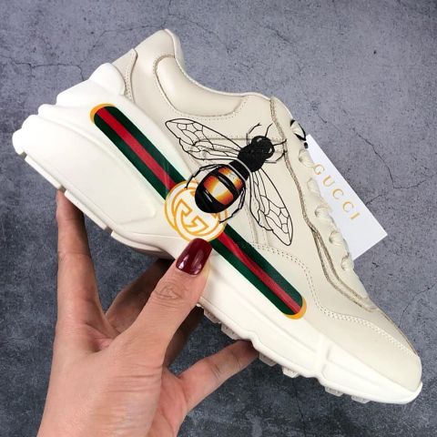 Sneaker GUCCI nam nữ hoạ tiết ong đẹp độc mẫu mới