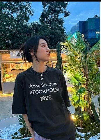 Áo phông nam nữ  Acn*e Studio*s  STOCKHOLM 1996