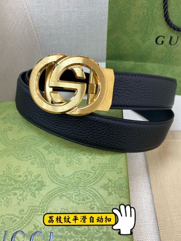 Belt nam GUCCI* cao cấp bản to vừa dây da bò