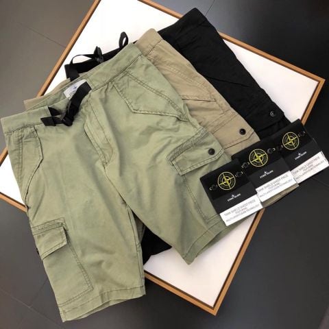 Quần ngố nam stone island đẹp cao cấp mới có 3 màu