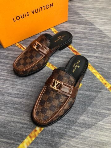 Sục nam LV* hoạ tiết Monogram karo đẹp SIÊU CẤP