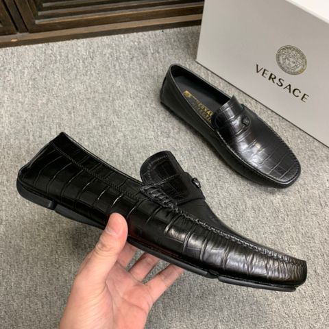 Giày lười VERSACE* vân cá sấu đẹp lịch lãm SIÊU CẤP