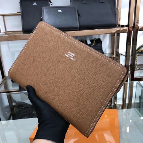 Clutch HERMES nam nữ 28cm da mềm đẹp chuẩn cao cấp