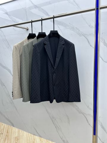 Áo vest nam L*V hoạ tiết caro cao cấp