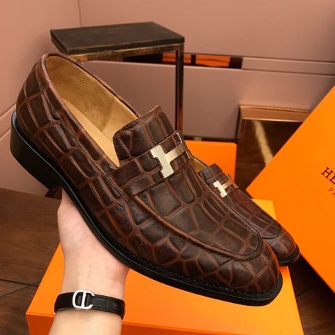 Giày âu HERMES vân cá sấu các mẫu đẹp sang lịch lãm cao cấp VIP LIKE AUTH