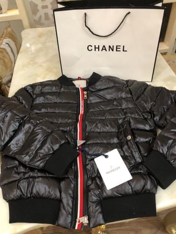 Áo phao nam lông vũ moncler bo gấu hai khoá trần vân ngang kiểu đẹp trẻ trung VIP 1:1