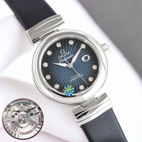 Đồng hồ nữ omega*  LADYMATIC – Đồng hồ nữ cơ tự động 34mm