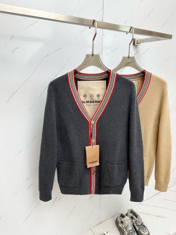 Áo cardigan len nam nữ BURBERRY* cao cấp Chất lượng hàng đầu