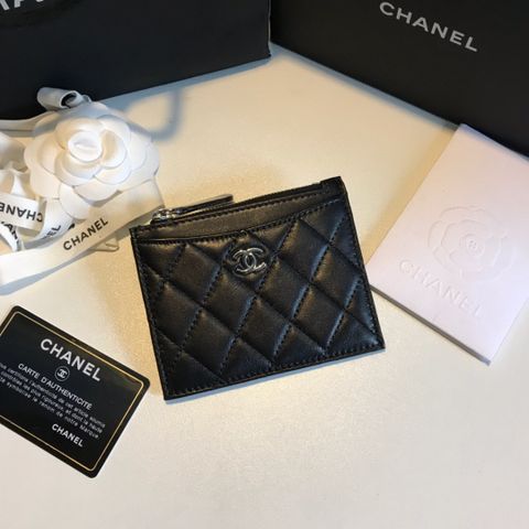 Ví nữ chanel* dáng nhỏ đựng thẻ đẹp cao cấp