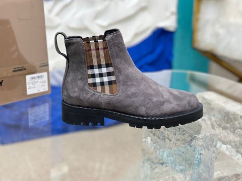 Boot Burberry* da lộn phối kẻ đẹp SIÊU CẤP