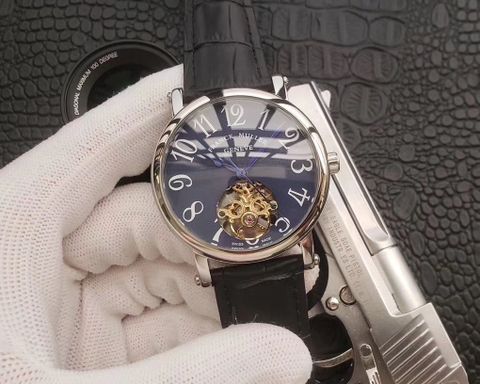 Đồng hồ nam FRANCK MULLER mặt tròn case 42mm dây da