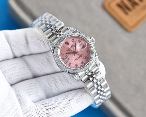 Đồng hồ nữ rolex* dây kim loại SIÊU CẤP