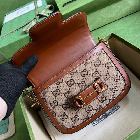 Túi xách nữ GUCCI* hoạ tiết logo nâu đính đá SIÊU CẤP mẫu mới 4200k