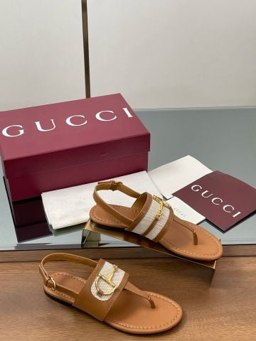Sandal nữ GUCC*  kẹp ngón D-horsebit