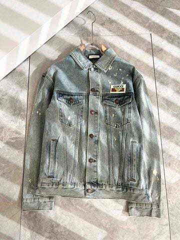 Áo jeans nam GUCCI* cao cấp
