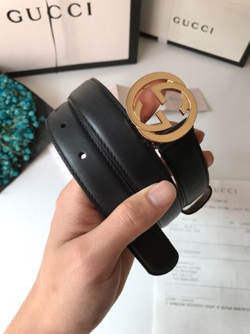 Belt nữ GUCCI* bản 2,5cm da bò ly đẹp cao cấp