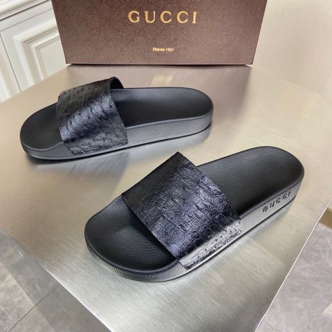 Dép nam GUCCI quai da vân đẹp cao cấp