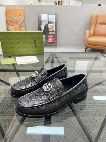 Giày nam Loafer GUCC*  da bò Ý cao cấp