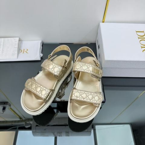 Sandal nữ Di*or* quai Vân cannage
