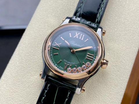 Đồng hồ nữ chopard* dây da máy cơ đẹp sang VIP 1:1