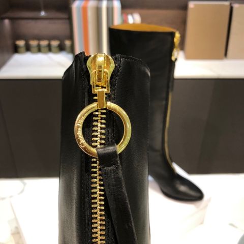 Boot Dior* cao cổ dưới gối da bò lỳ mềm đẹp cao 7cm SIÊU CẤP