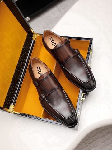 Giày âu PRAD* Monkstrap – Đỉnh cao phong cách doanh nhân