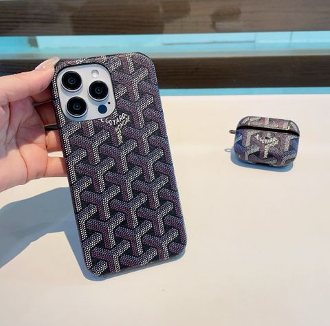 Ốp iphone Goyard* hoạ tiết logo đẹp VIP 1:1 chất lượng hàng đầu