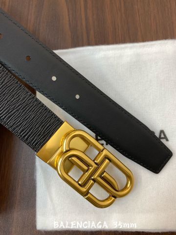 Belt nam nữ Balenciaga* bản 3,5cm dây da bò