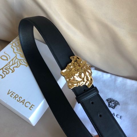 Belt nam nữ VERSACE bản 3,8cm logo đẹp