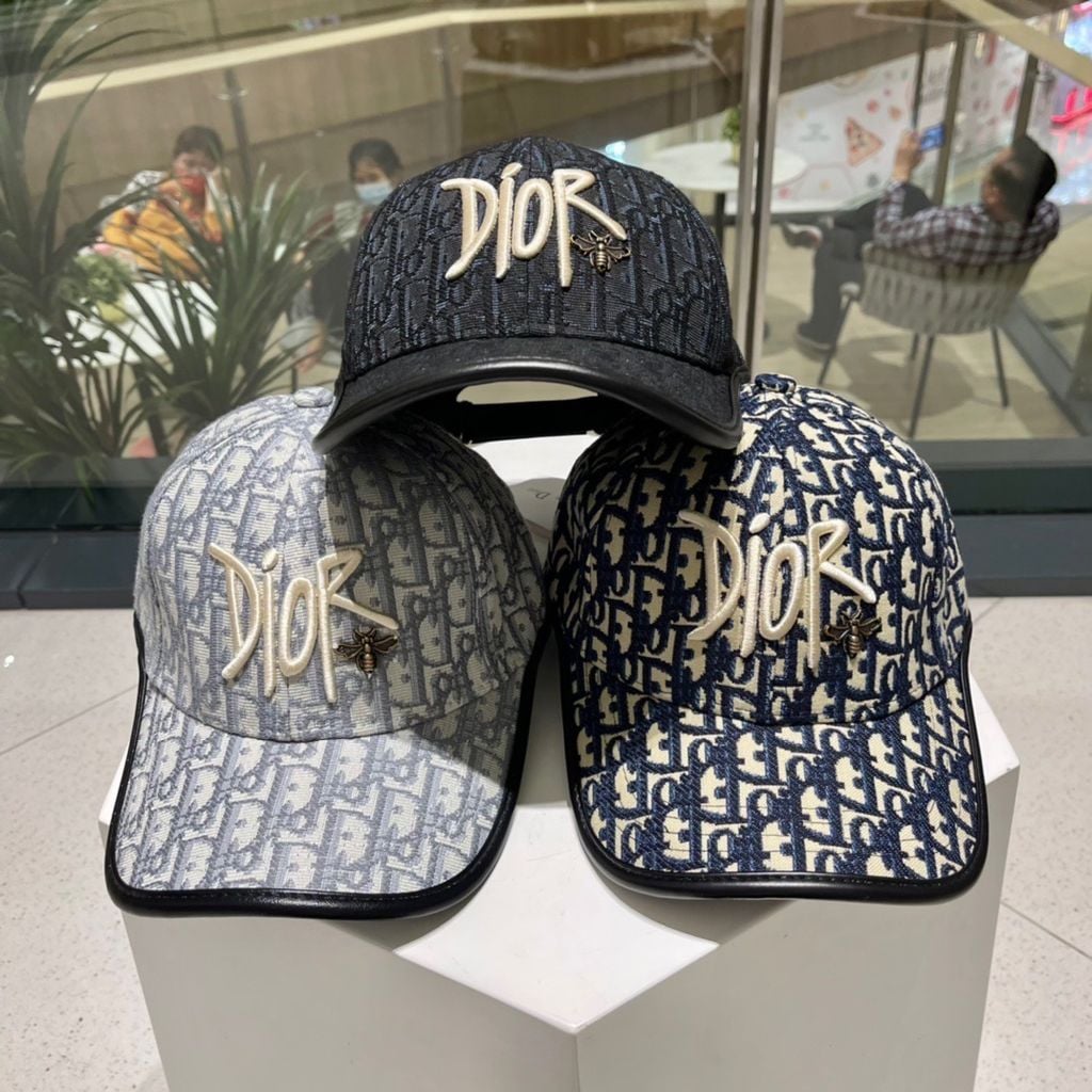 MŨ DIOR NỮ SANG TRỌNG KIỂU DÁNG TINH TẾ MADE IN ITALY