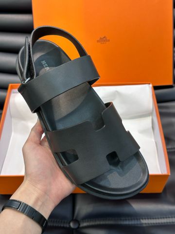 Sandal nam nữ HM* quai da bò nhiều màu đẹp VIP 1:1