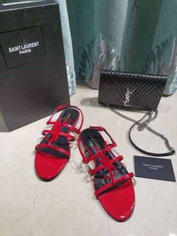 Sandal nữ ysl đế bệt đẹp cao cấp