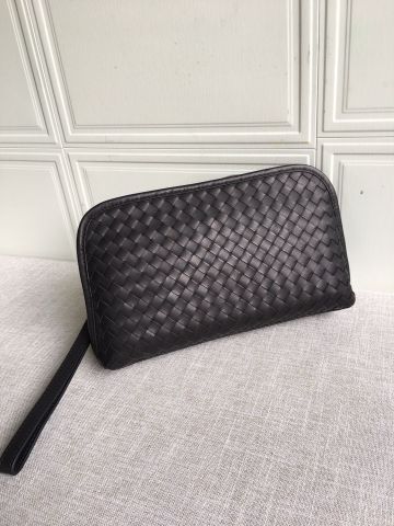 Clutch BV* nam nữ 25cm da bê đan mềm xịn VIP 1:1