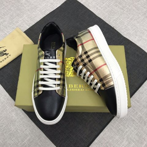 Giày nam buộc dây BURBERRY kẻ bóng đẹp độc