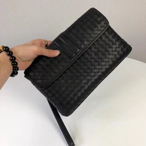 Clutch BV Bottega* nam nữ sz 28cm da bò đan kiểu đẹp SIÊU CẤP