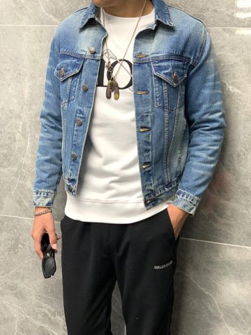 Áo jeans nam Gucci* lưng hoạ tiết đẹp độc SIÊU CẤP mẫu mới XS-L