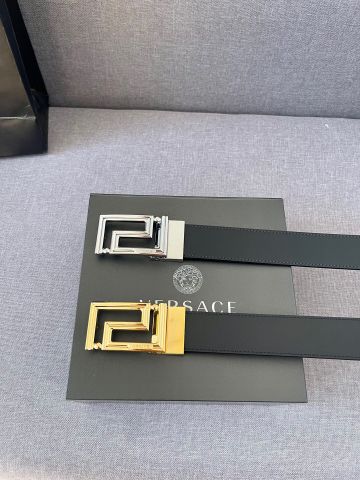 Belt nam VERSACE* bản 3,5cm dây da bò lỳ đẹp lịch lãm