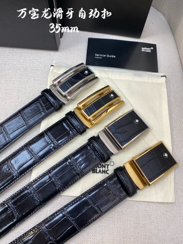 Belt nam Mont* Blanc* vân cá sấu đẹp sang lịch lãm cao cấp