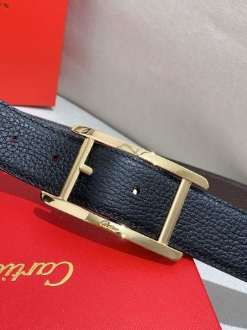 Thắt lưng nam Cartier* – Bản 35 mm, mặt kim gài Signature