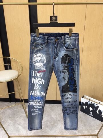 Quần jeans nam DG in hình đẹp