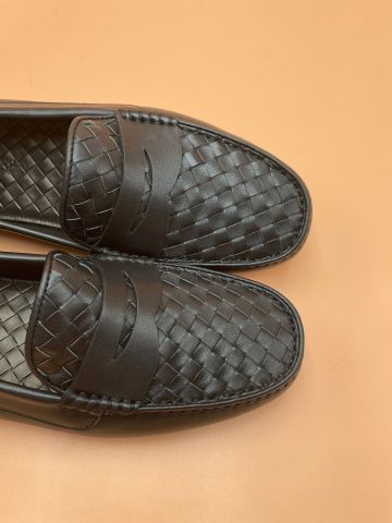 Giày lười Bottega* Veneta* da bò đan các mẫu đẹp lịch lãm SIÊU CẤP